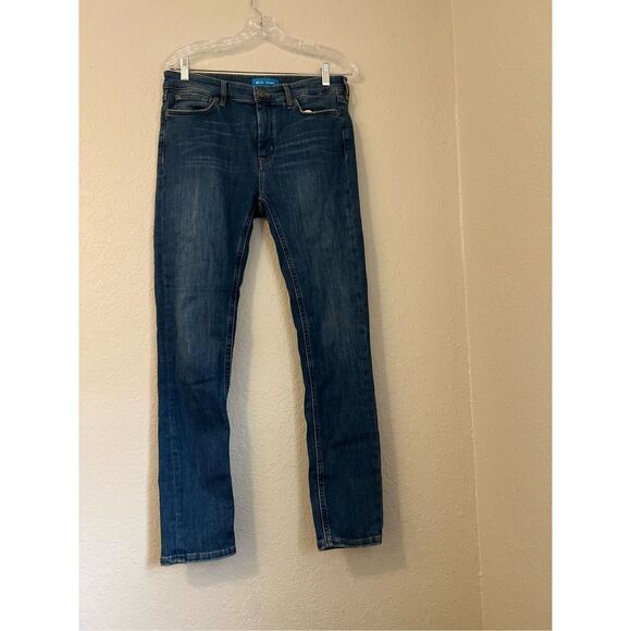 Anthropologie M.i.H. Jeans Size 30 Bridge High Rise Medium Wash Skinny Jeans - Picture 2 of 4